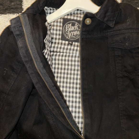 Motorcycle Denim Jacket - Picture 10 of 15